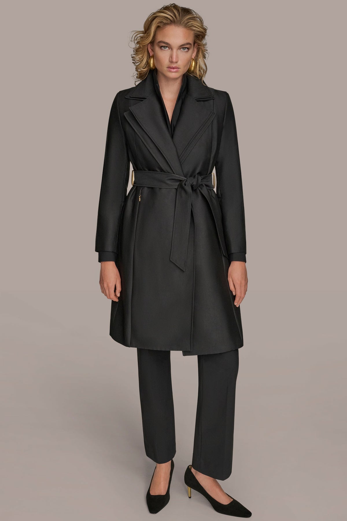 DOUBLE COLLAR TRENCH