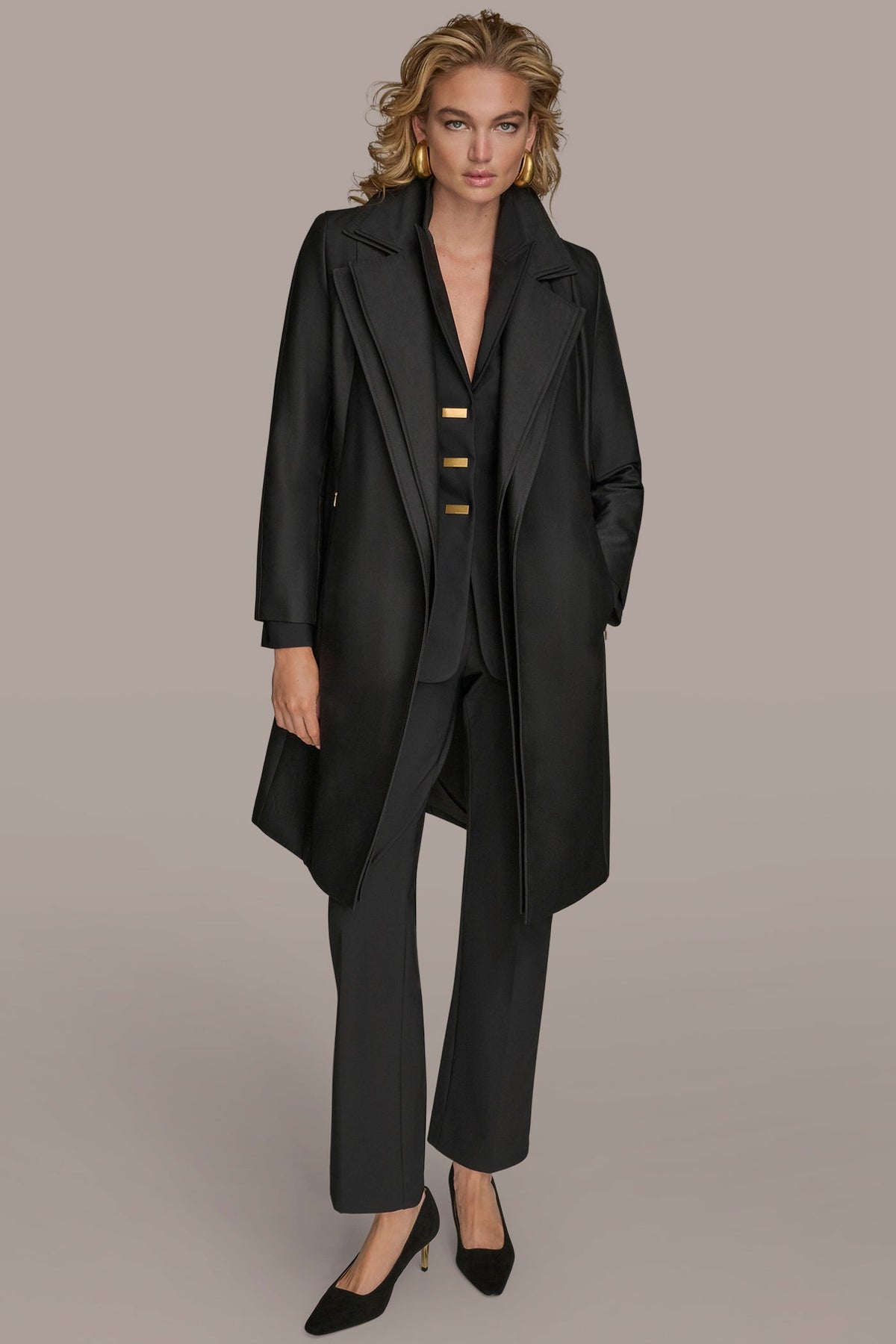 DOUBLE COLLAR TRENCH