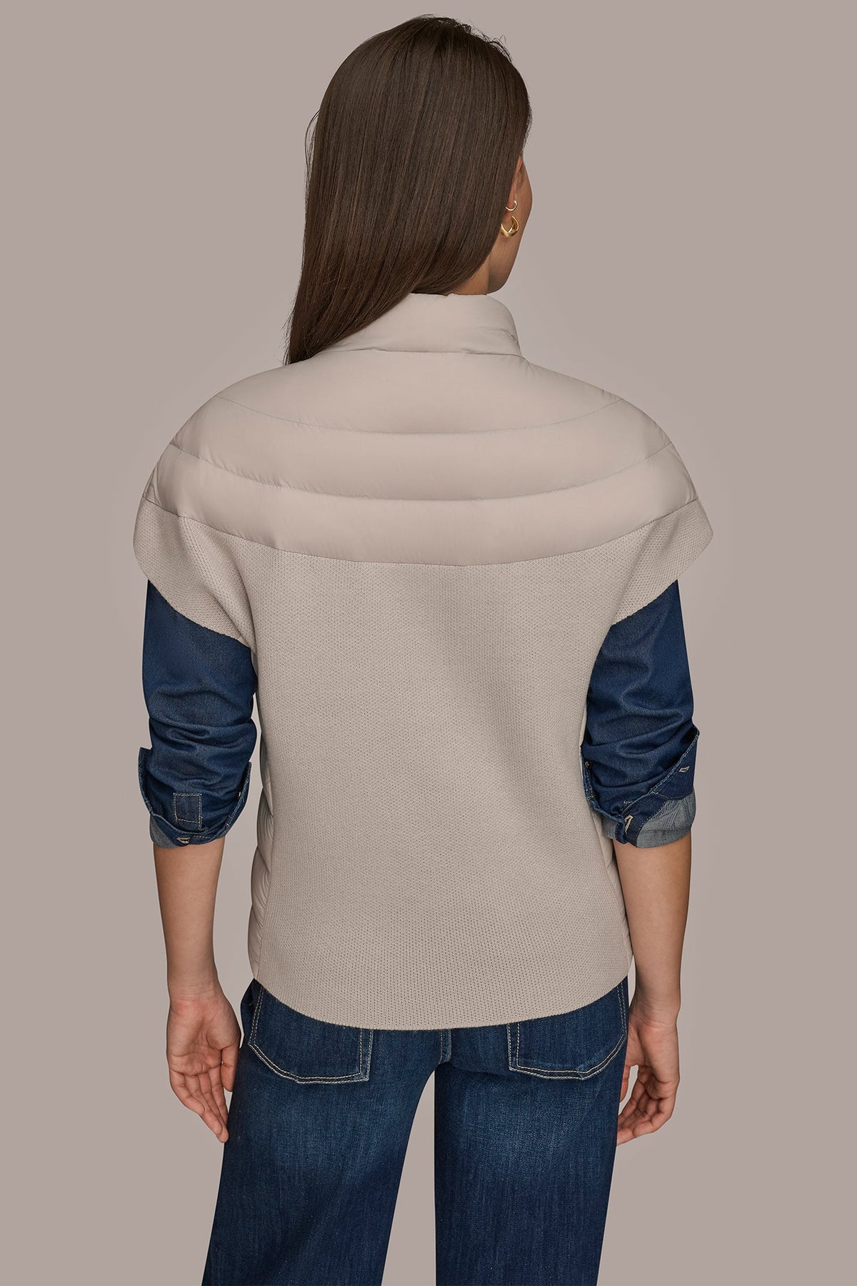 CAP SLEEVE PUFFER VEST