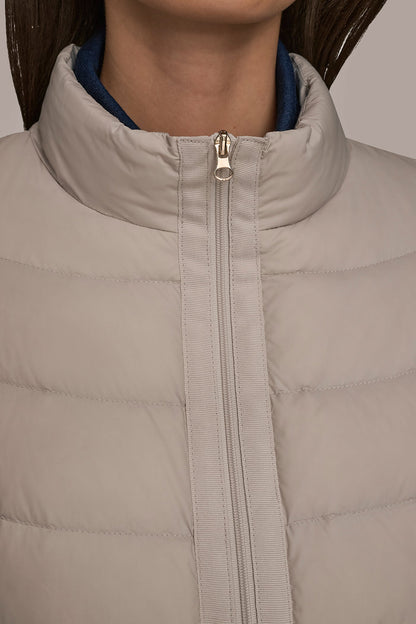 CAP SLEEVE PUFFER VEST