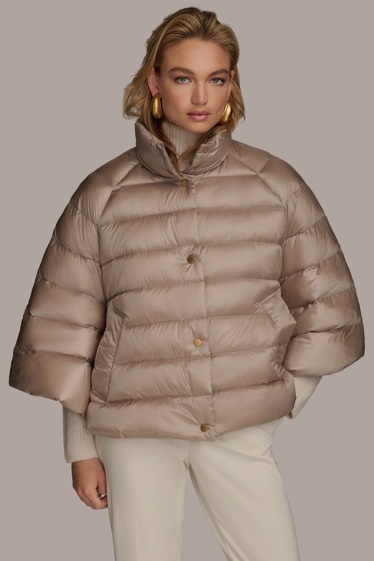 PUFFER CAPE