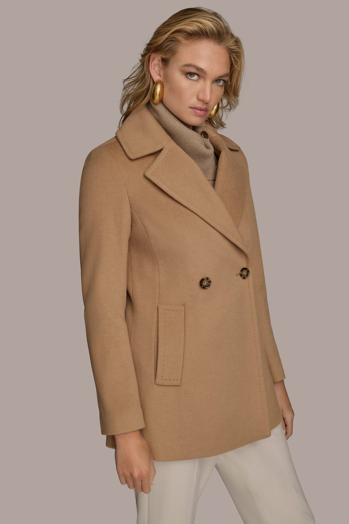 WOOL PEACOAT