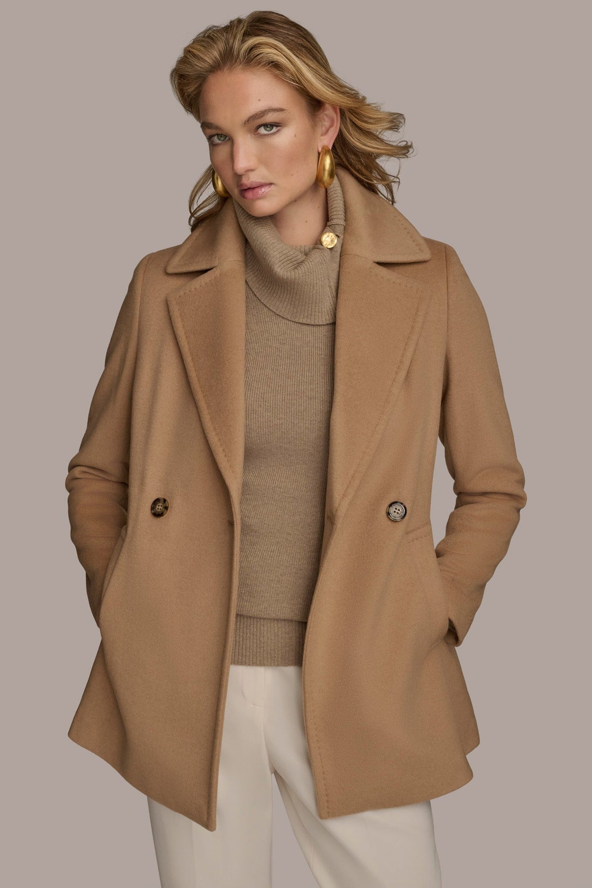 WOOL PEACOAT