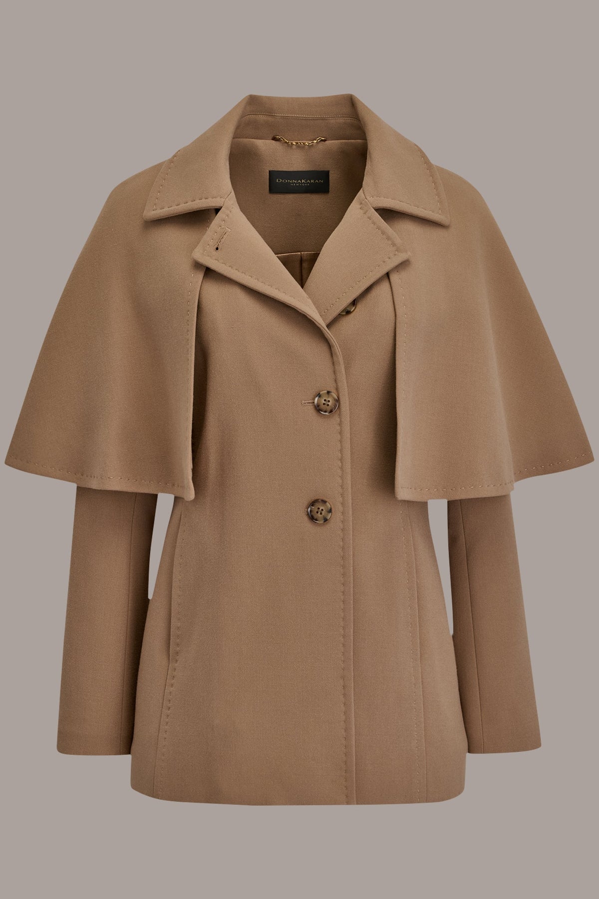 WATER REPELLENT CREPE CAPELET