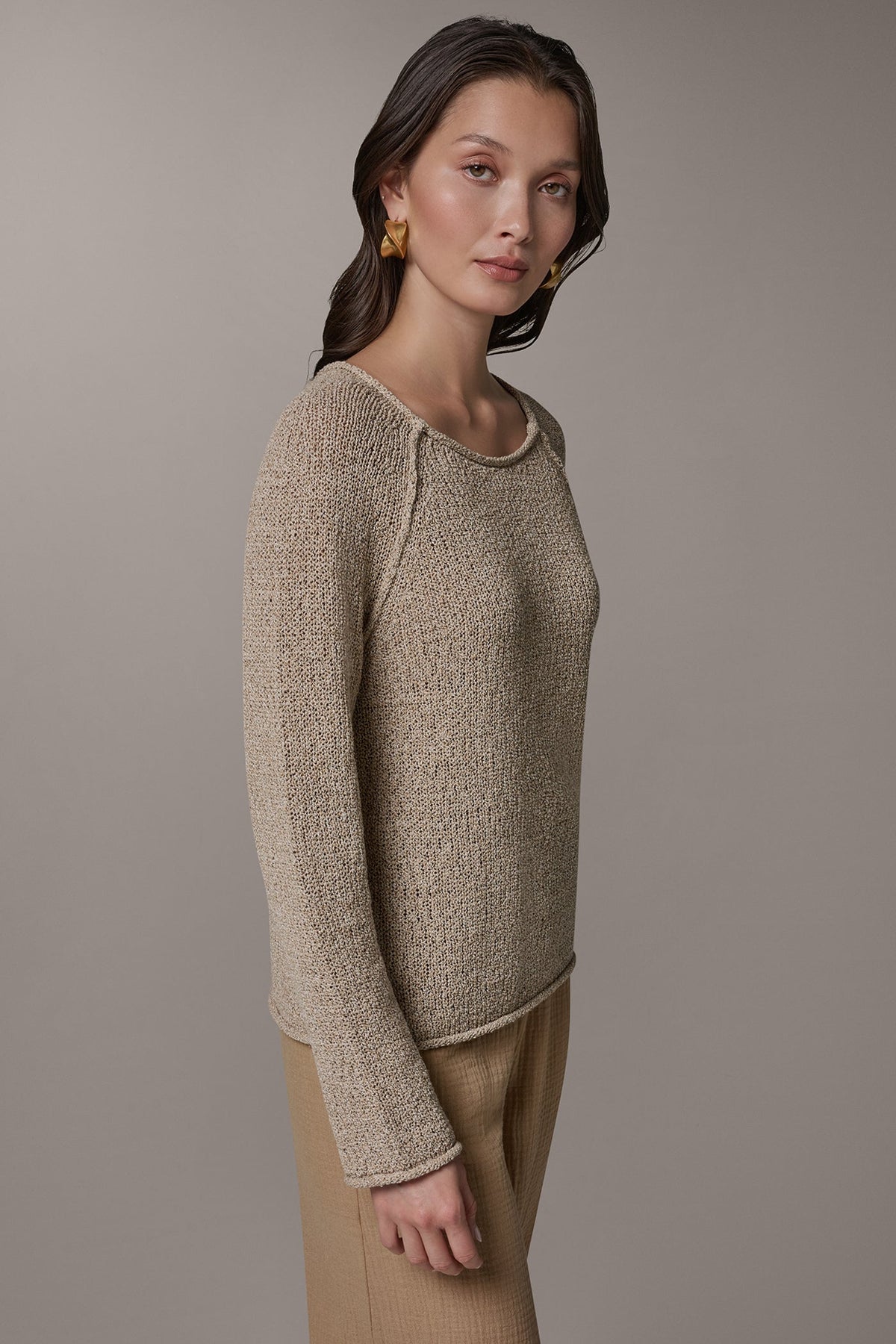LONG SLEEVE EASY SWEATER