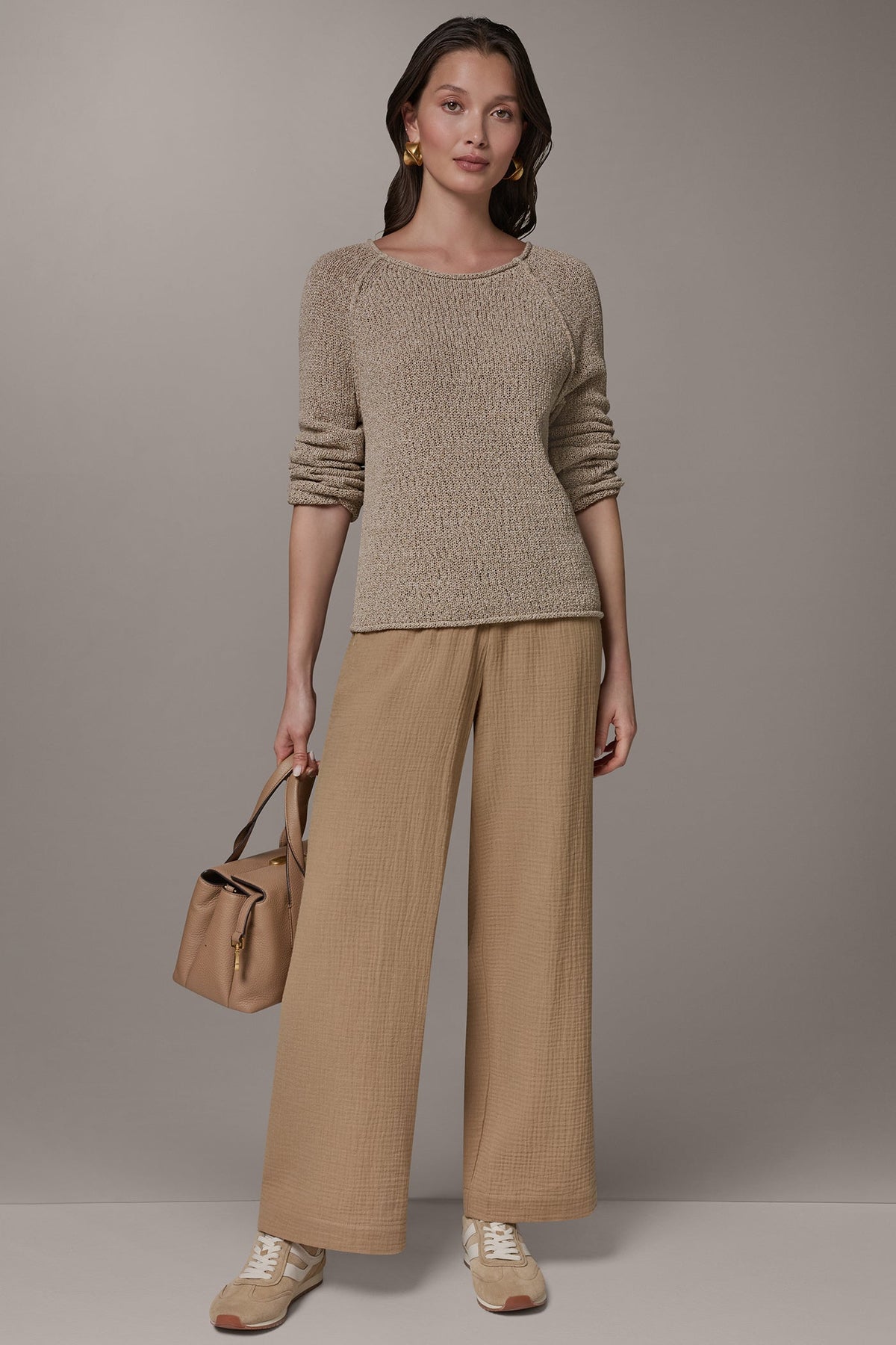 LONG SLEEVE EASY SWEATER