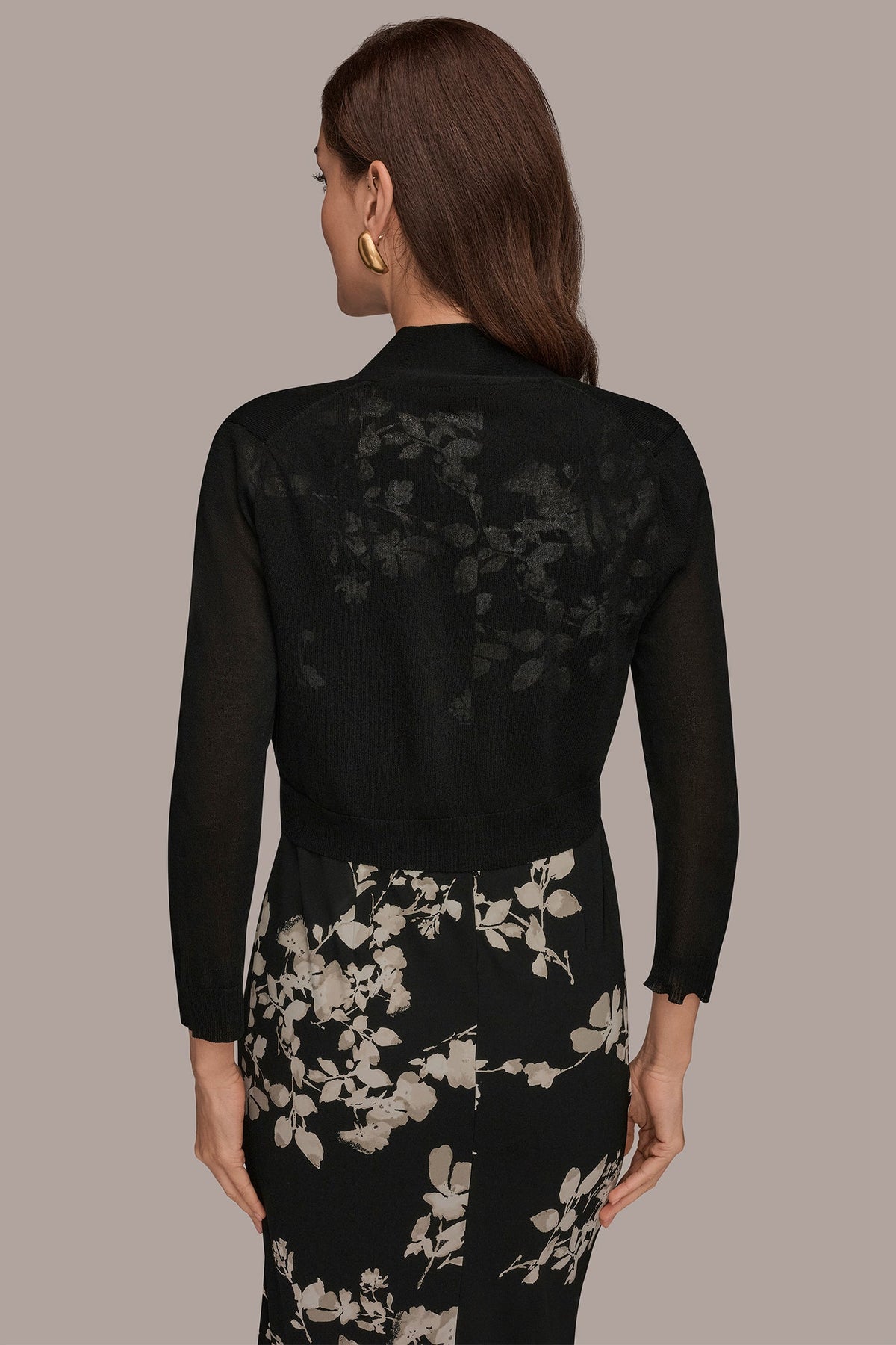 OPEN-FRONT SHRUG