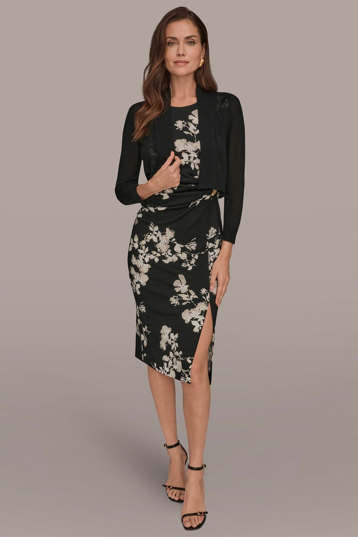 OPEN-FRONT SHRUG