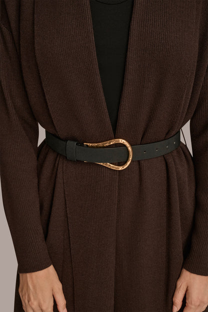 V-NECK LONG CARDIGAN