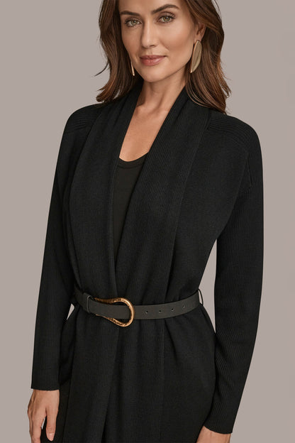 V-NECK LONG CARDIGAN