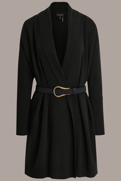 V-NECK LONG CARDIGAN