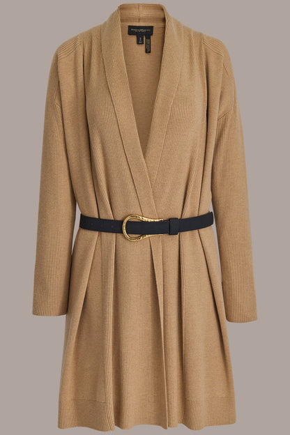 V-NECK LONG CARDIGAN