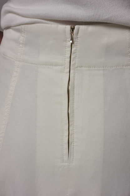 MIDI A-LINE PANEL SKIRT