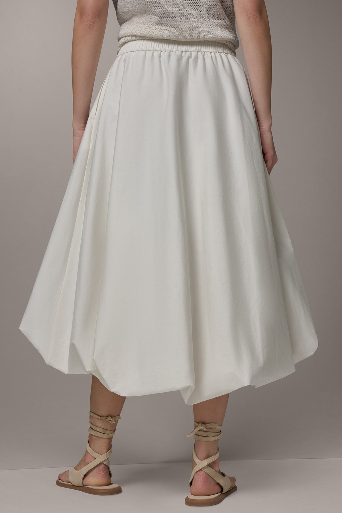 MIDI BUBBLE SKIRT