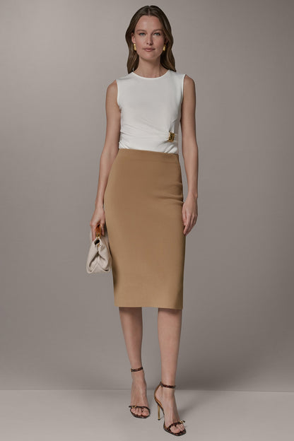 MIDI SWEATER SKIRT