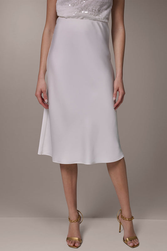 SATIN BIAS SKIRT