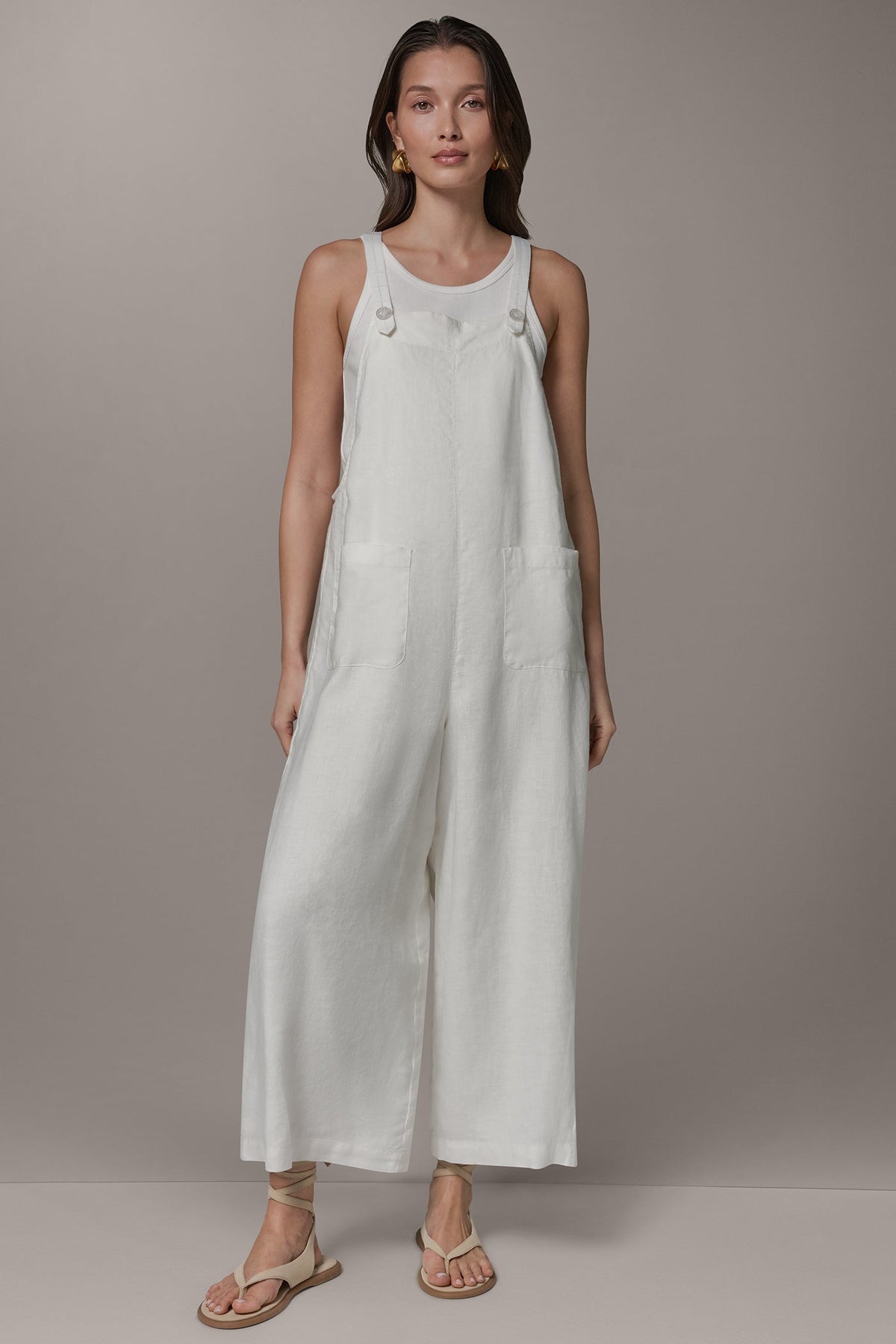 SLEEVELESS CROPPED JUMPER