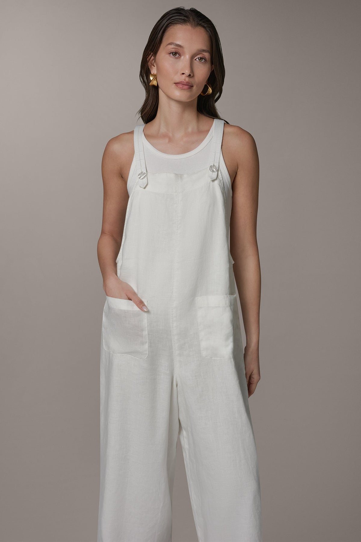 SLEEVELESS CROPPED JUMPER