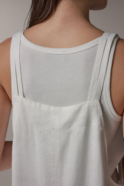SLEEVELESS CROPPED JUMPER