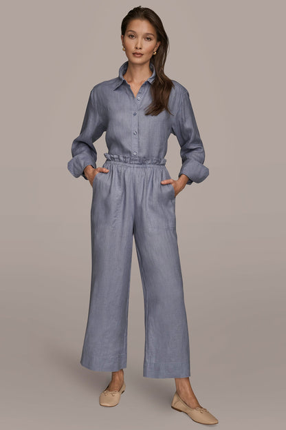 HIGH-RISE PAPERBAG PANT