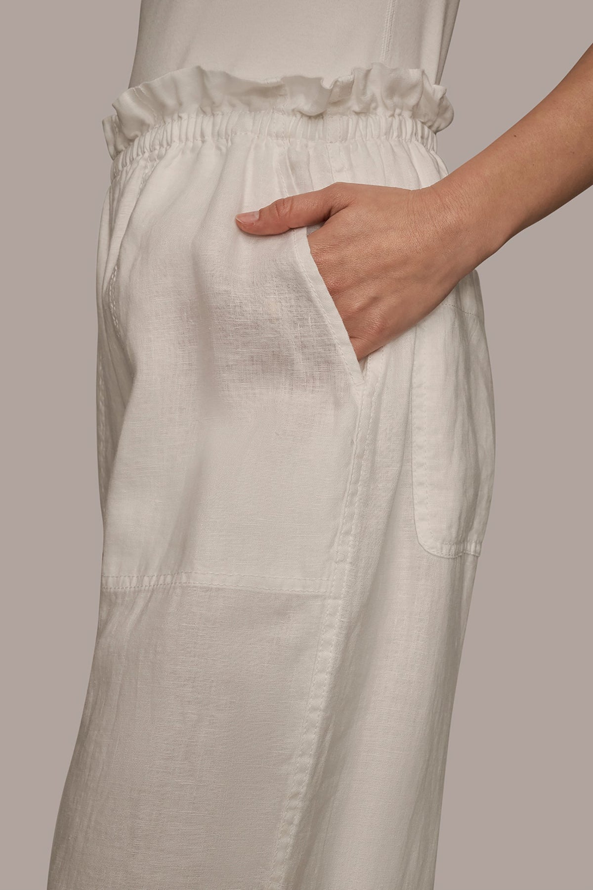 HIGH-RISE PAPERBAG PANT