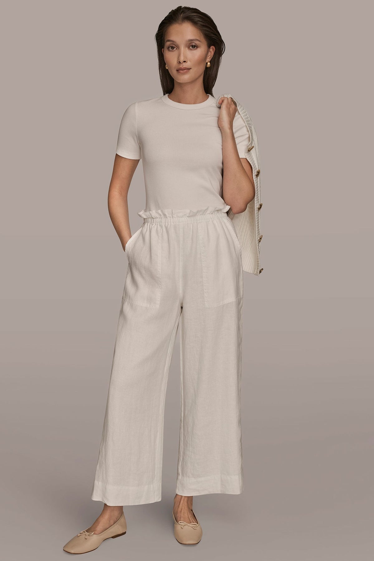 HIGH-RISE PAPERBAG PANT