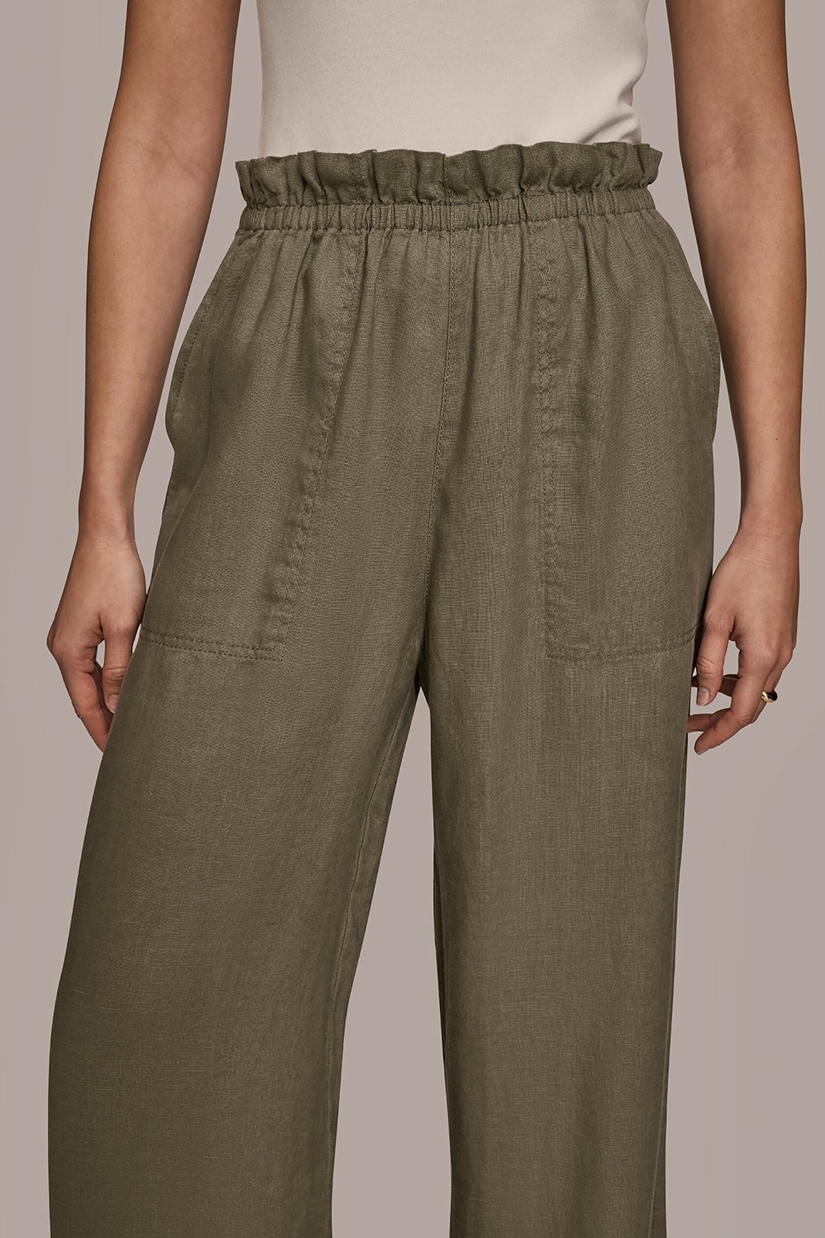 HIGH-RISE PAPERBAG PANT
