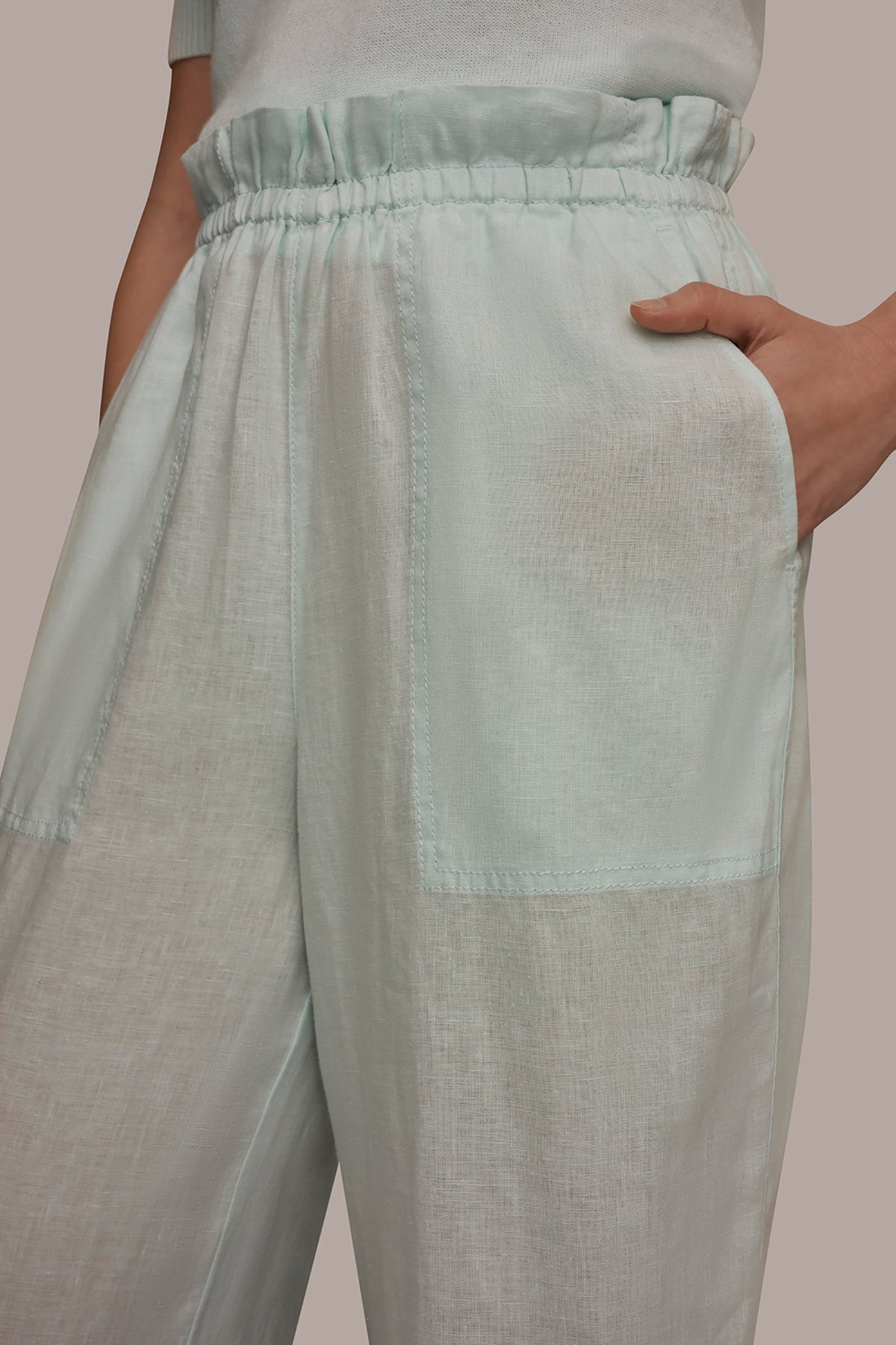HIGH-RISE PAPERBAG PANT