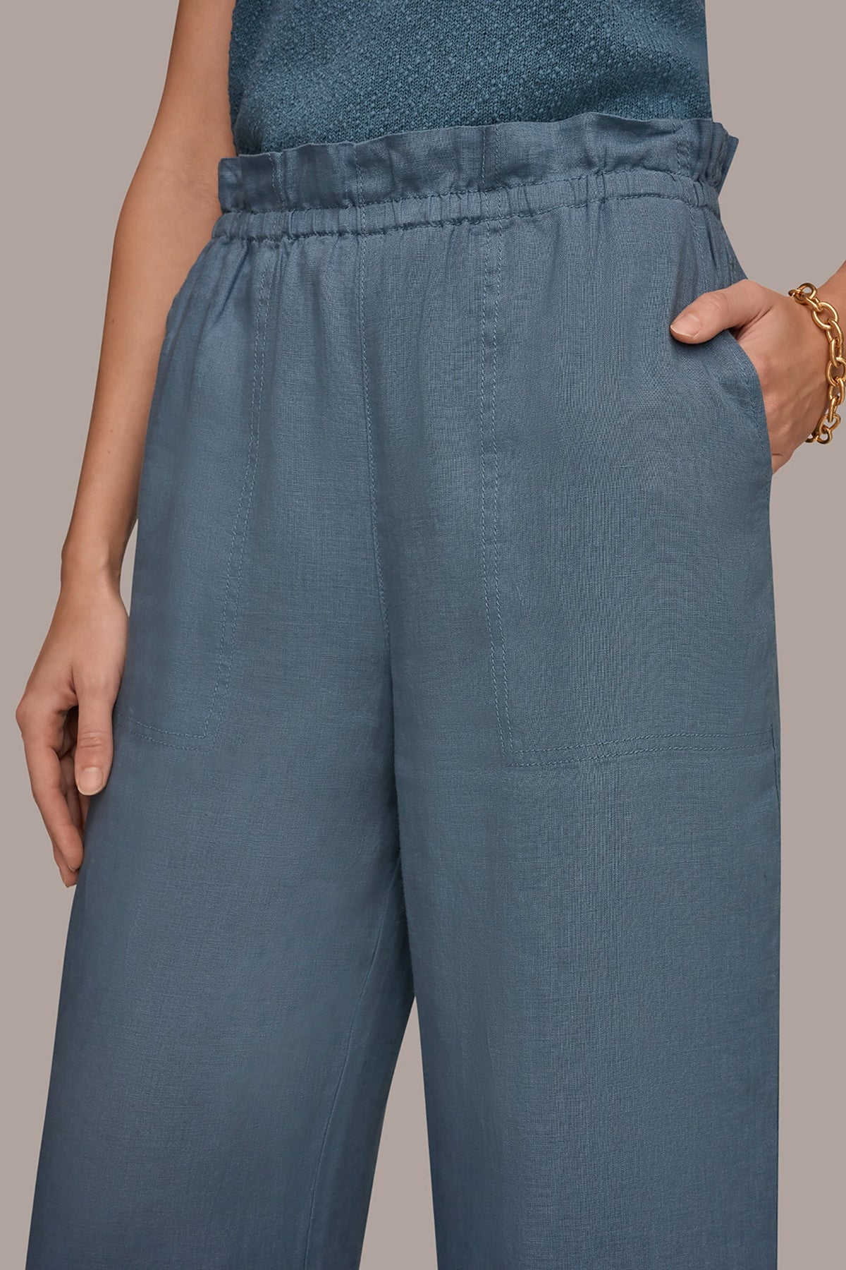HIGH-RISE PAPERBAG PANT