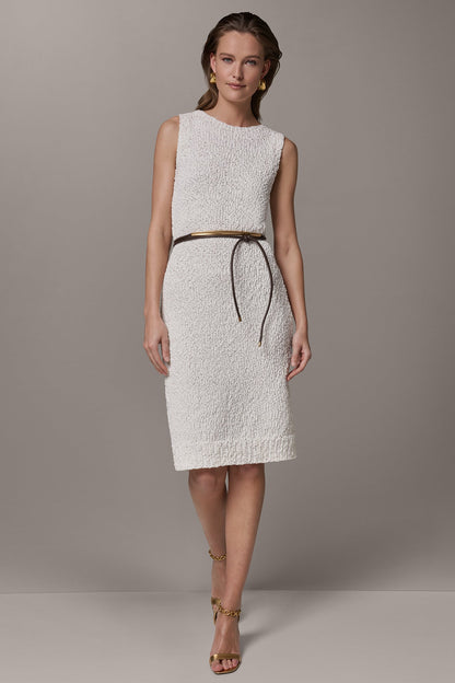 BOUCLE KNIT DRESS