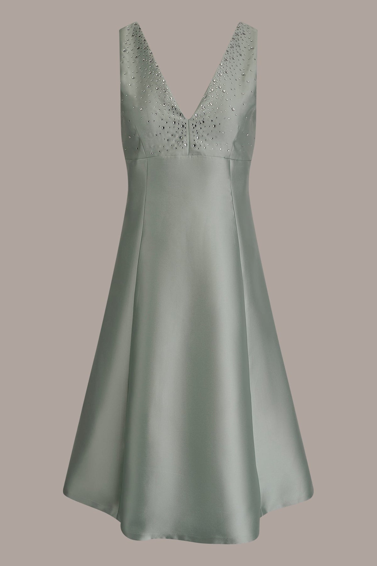 MIKADO CRYSTAL MIDI GOWN