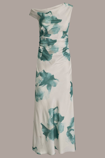 CHARMEUSE FLORAL GOWN