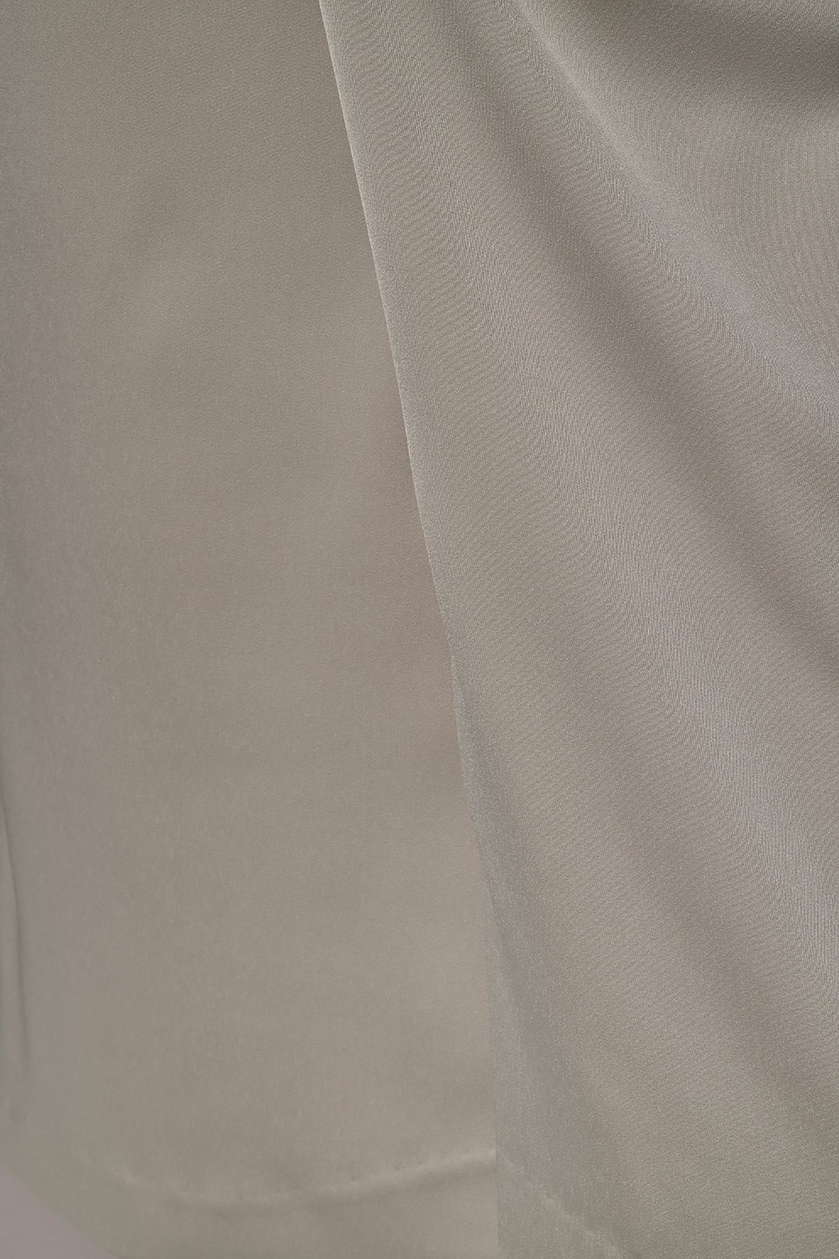 LONG SLEEVE WRAP-EFFECT SHIRT DRESS