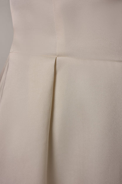 MIKADO STRAPLESS MIDI GOWN