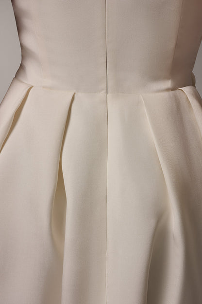 MIKADO STRAPLESS MIDI GOWN