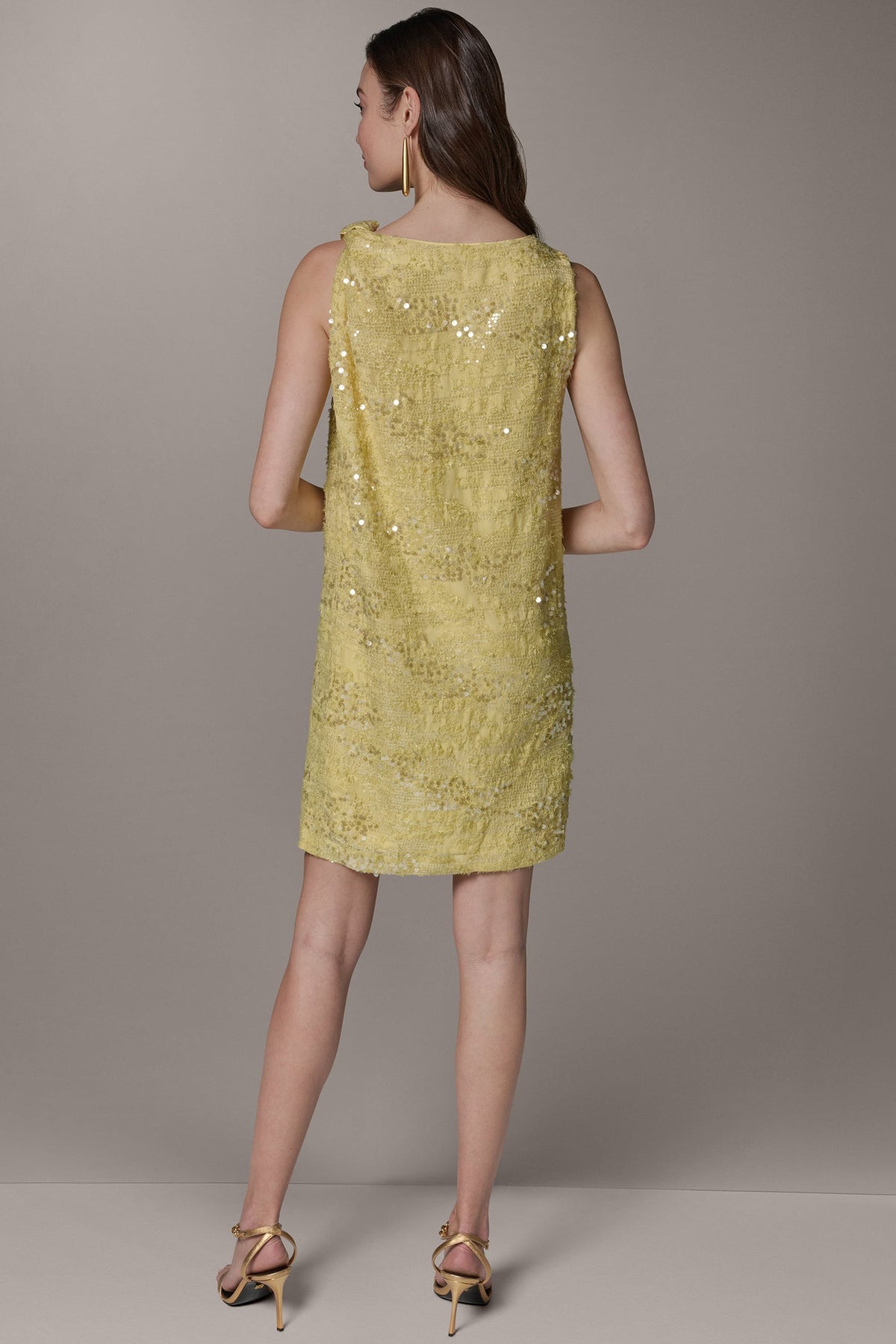 SEQUIN SHIFT DRESS