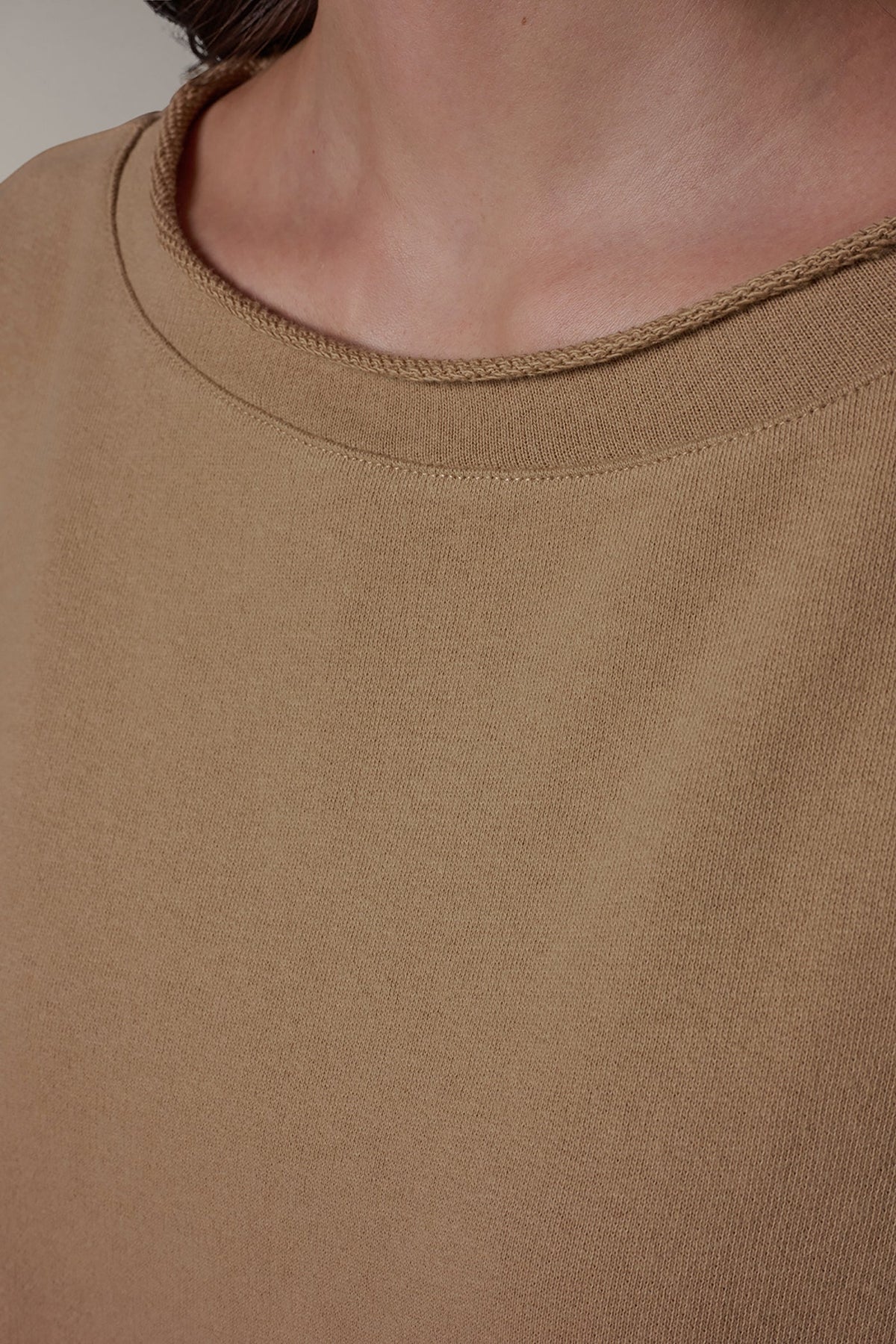 SHORT SLEEVE BOATNECK PULLOVER