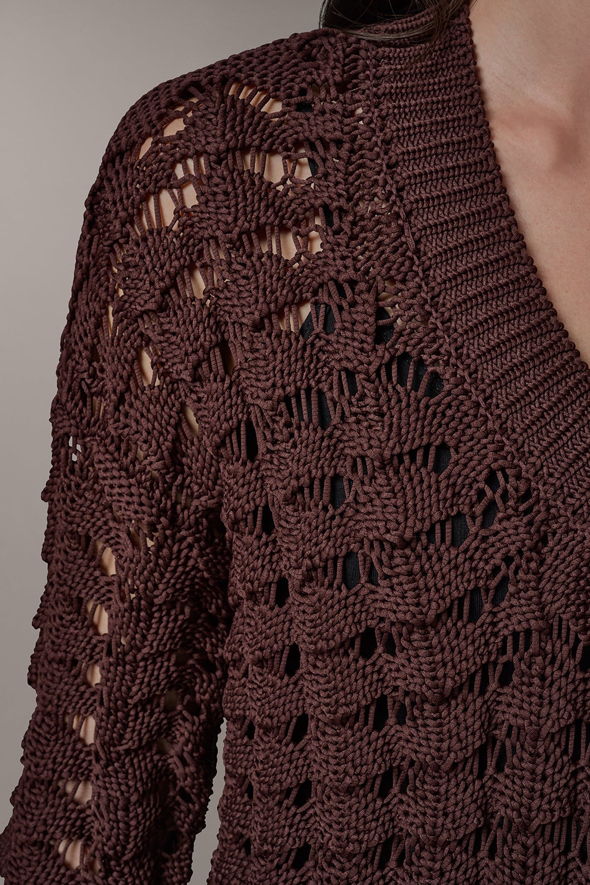 3/4 SLEEVE SWEATER