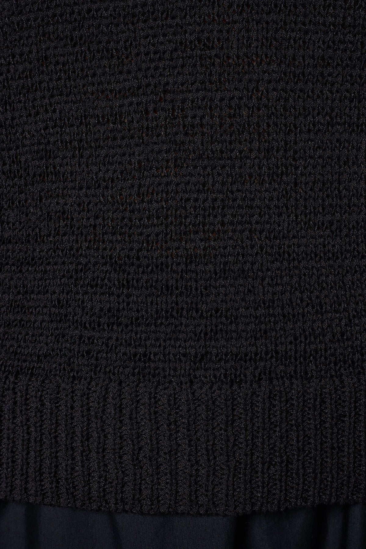 SLEEVELESS POLO SWEATER