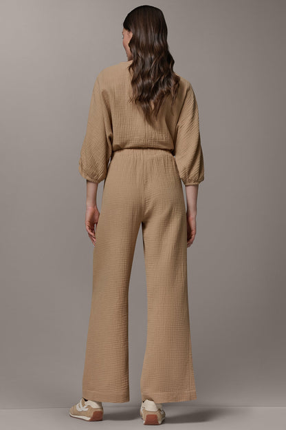 MID-RISE STRAIGHT-LEG PANT