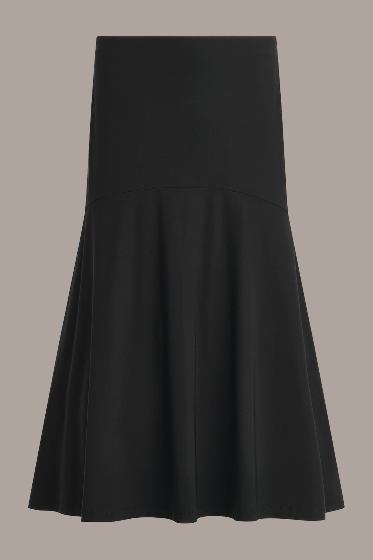 THE MODERN TRAVEL MIDI HI-LOW TRUMPET SKIRT