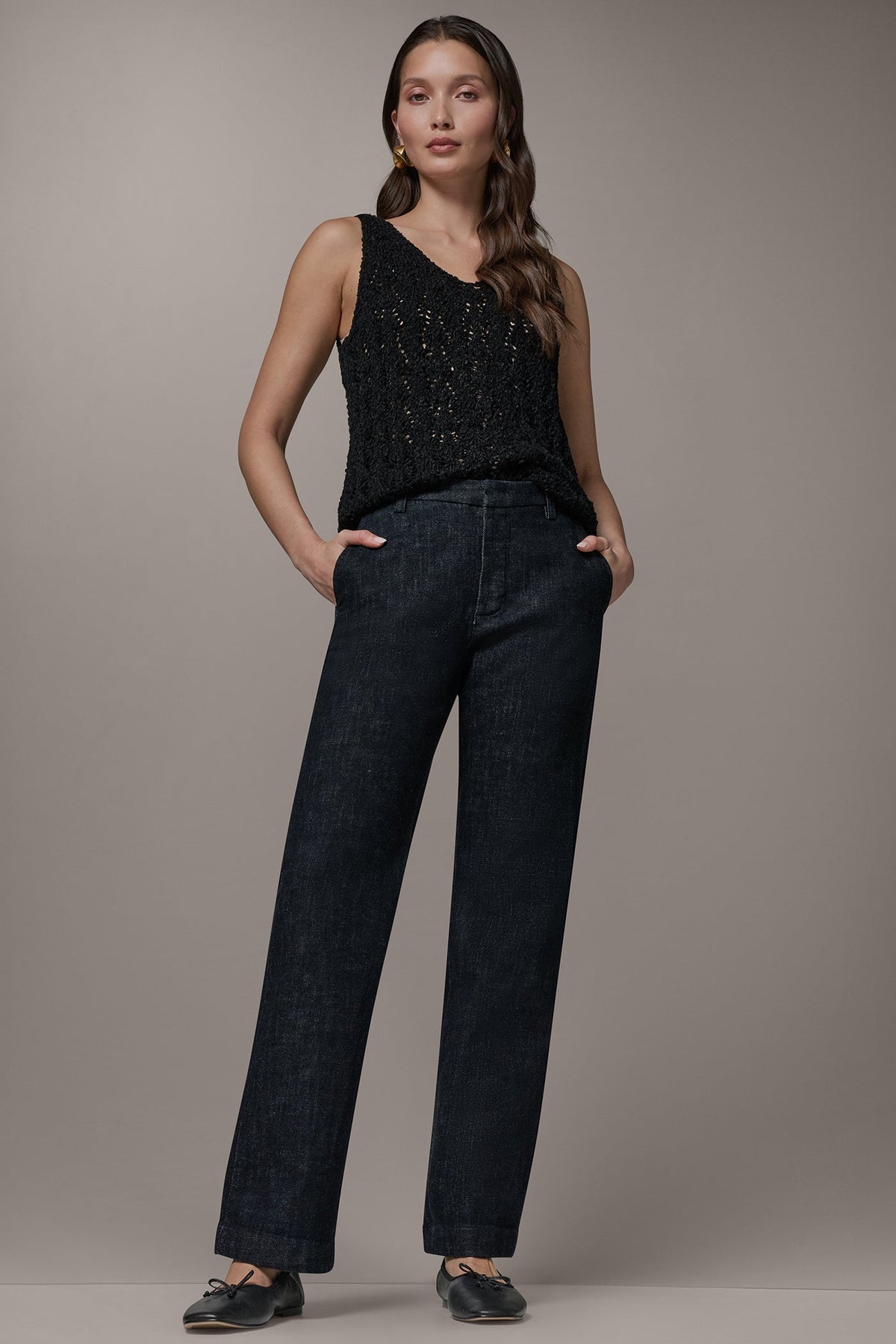THE DONNA MID-RISE TROUSER JEAN