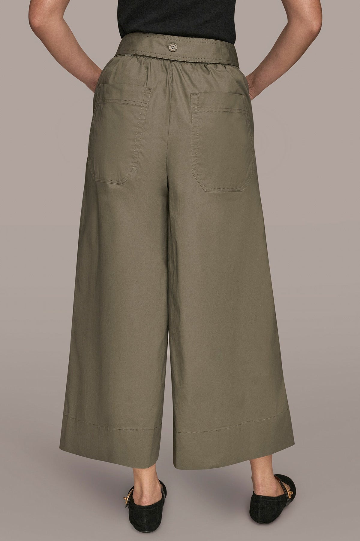 CROPPED MID-RISE PANT