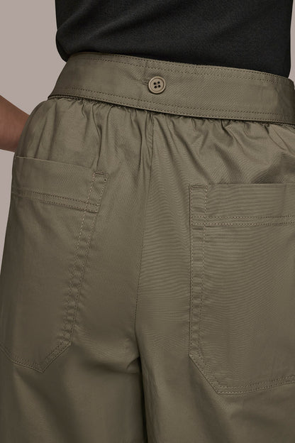 CROPPED MID-RISE PANT