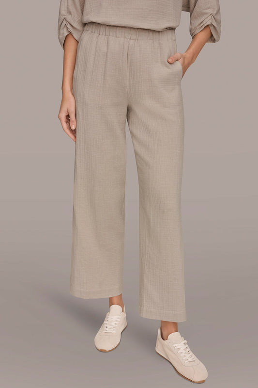 MID-RISE STRAIGHT-LEG PANT