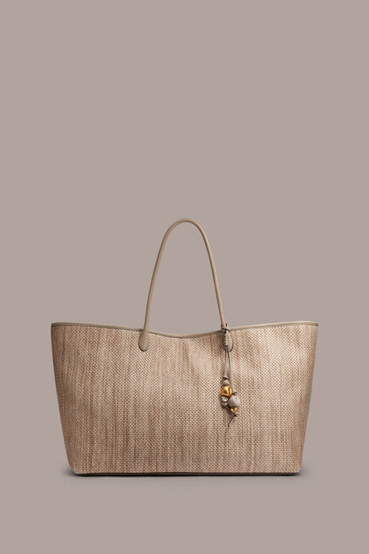 WEEKEND EXTRA LARGE RAFFIA TOTE