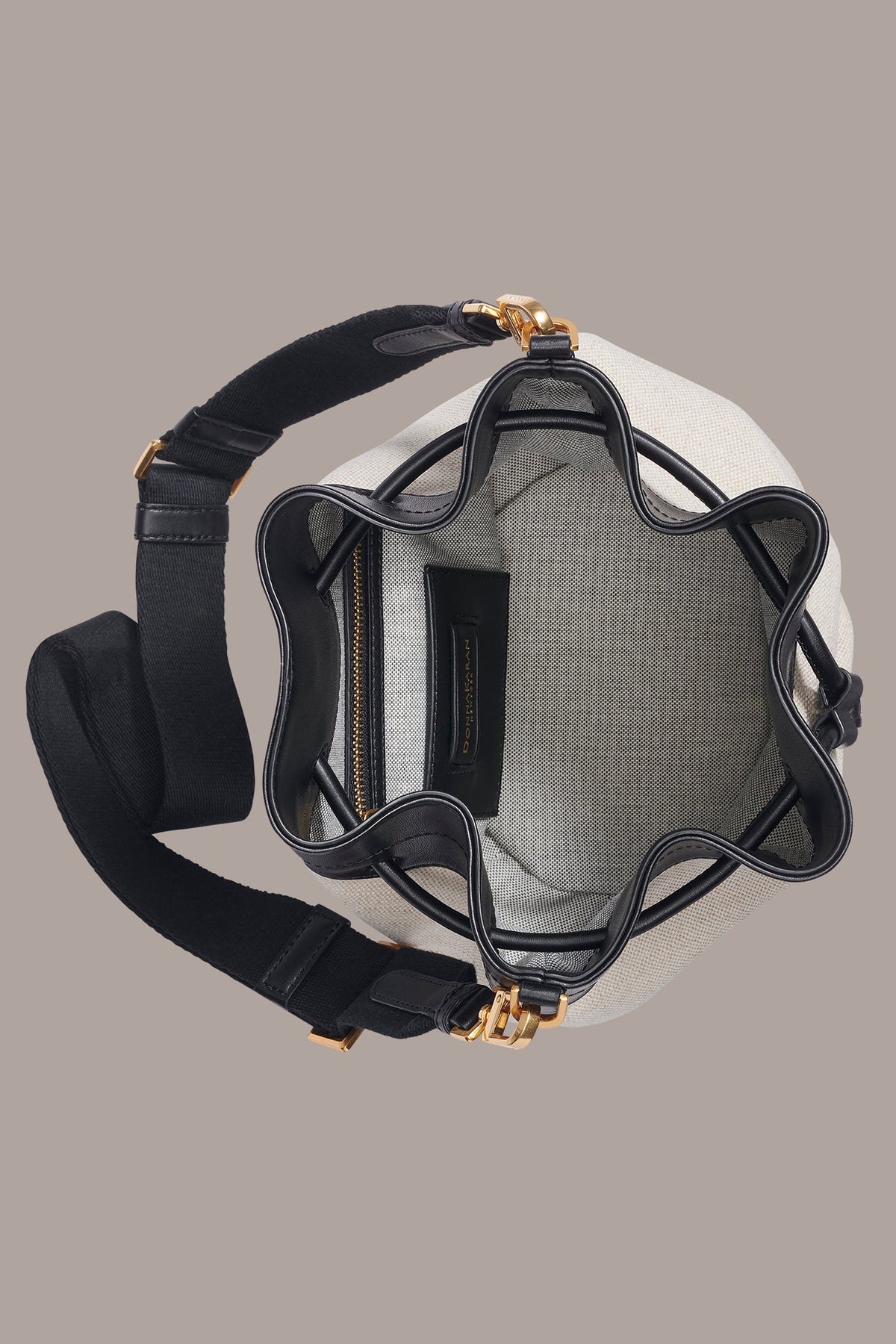 WEEKEND CANVAS BUCKET BAG