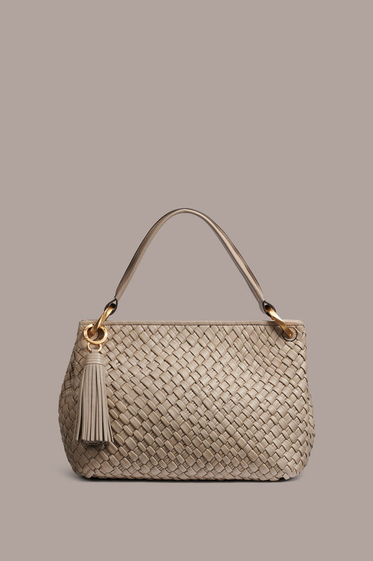 GLENWOOD WOVEN SHOULDER BAG