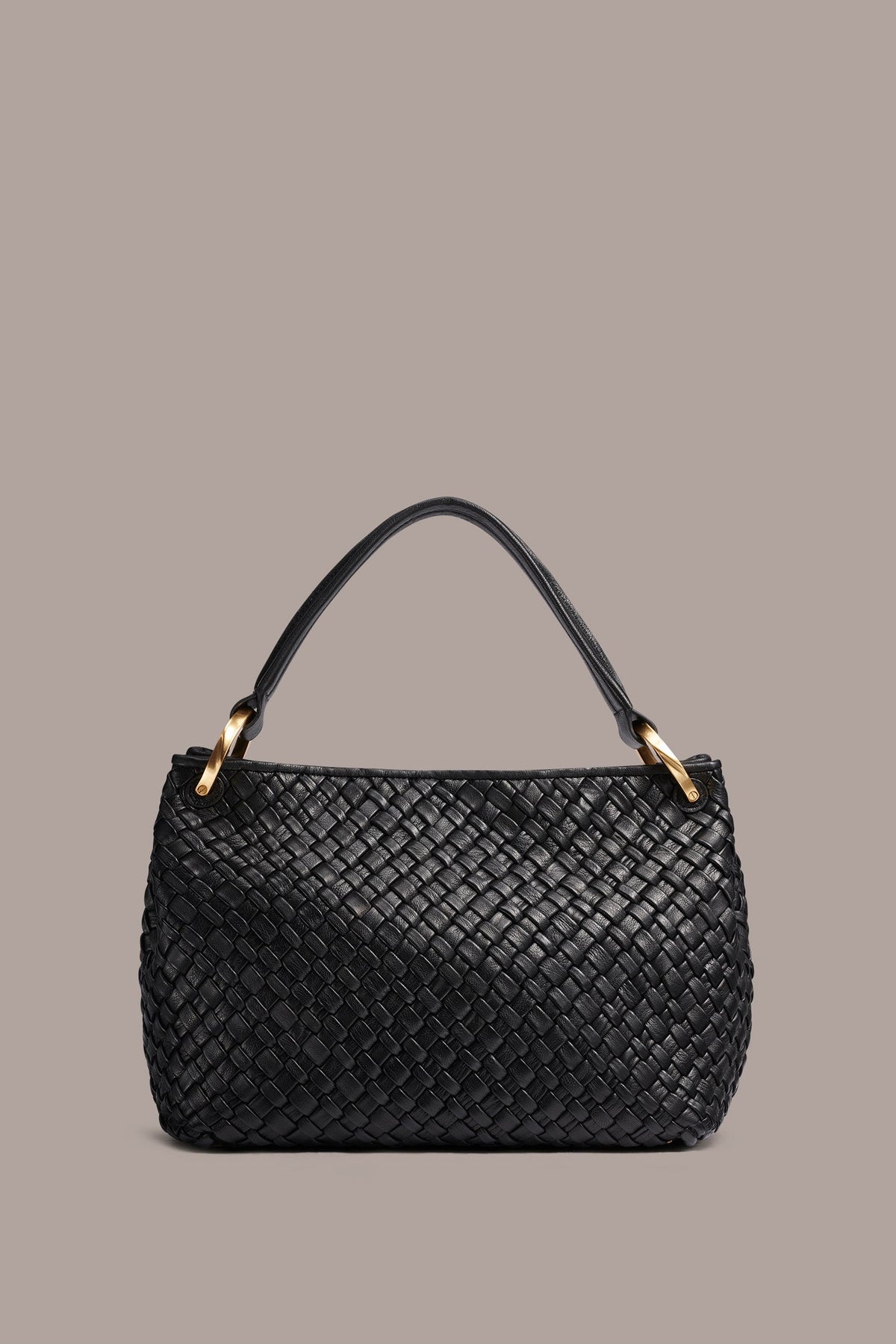 GLENWOOD WOVEN SHOULDER BAG