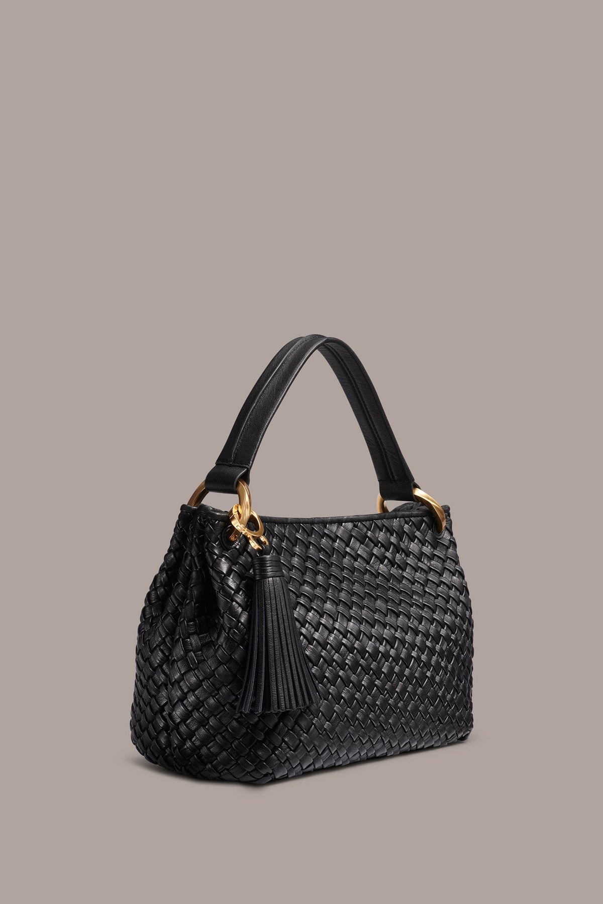 GLENWOOD WOVEN SHOULDER BAG